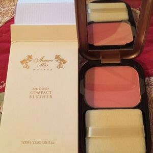 Amore Mio 24k Gold Blush/ Compact New